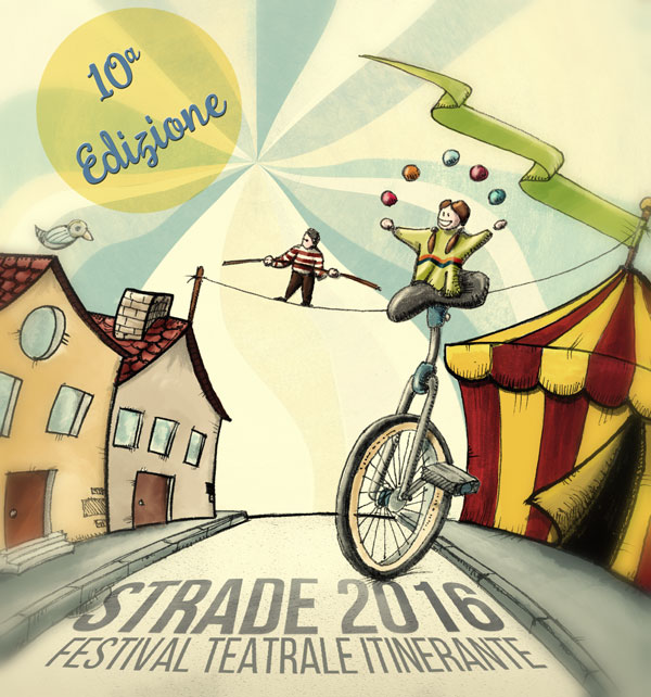 La copertina del programma di Strade 2016